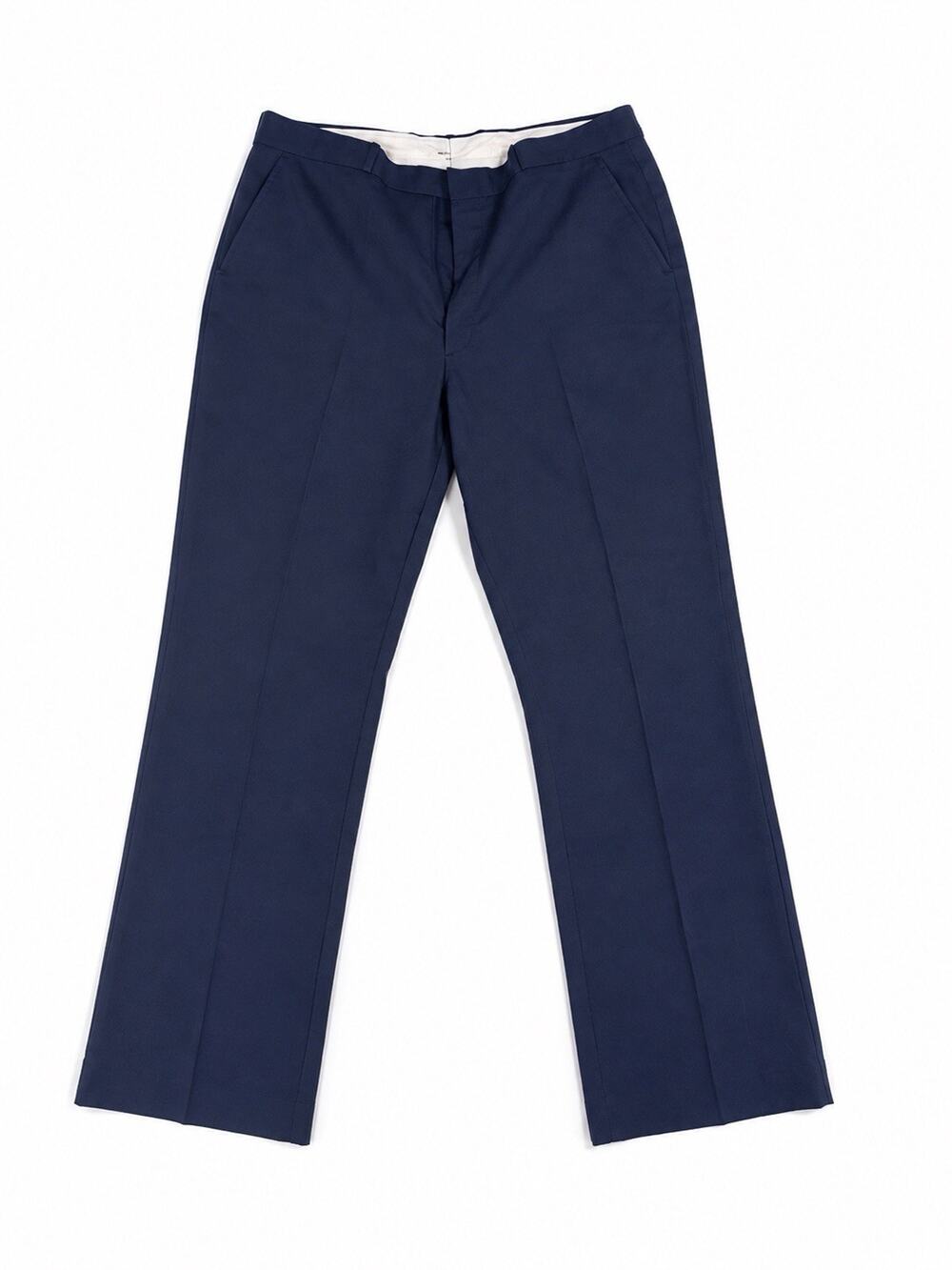 Farah Men’s Navy Dress Pants 36x32 Flat Front Business Casual Trousers